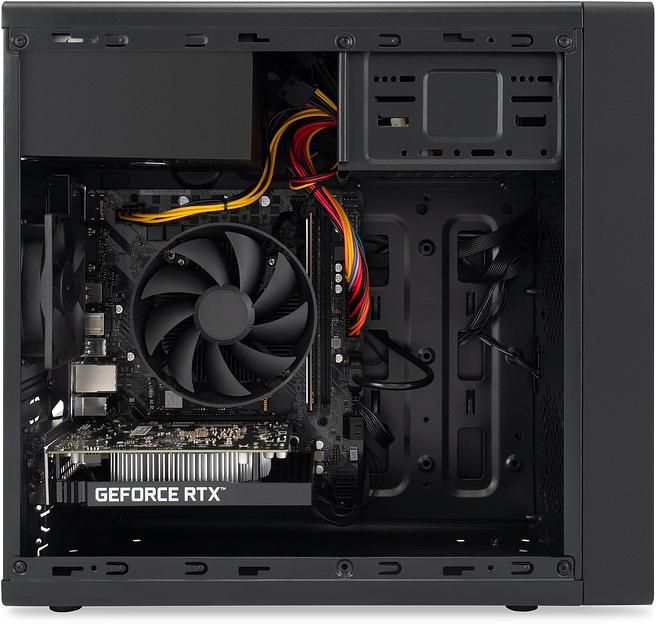 ПК IRU Tactio 310H6SEA MT i5 12400F (2.5) 32Gb SSD512Gb RTX3050 8Gb FreeDOS GbitEth 500W черный (2111271) фото 7