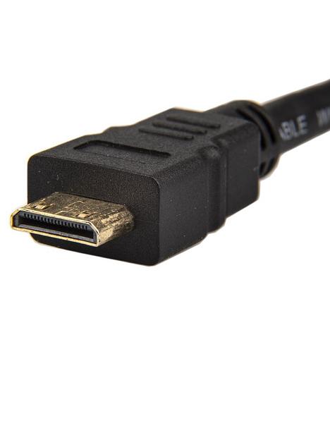 Кабель HDMI-19M --- MiniHDMI-19M ver 2.0+3D/Ethernet,1m Telecom VCOM Telecom HDMI (m) - mini-HDMI (m) 1м (TCG205-1M) фото 3