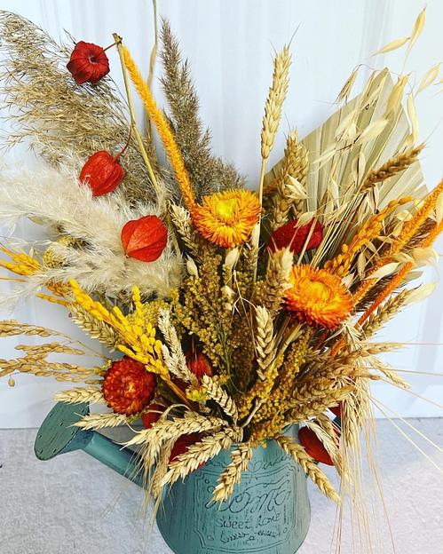 Букет из сухоцветов 45 см код 113968433 ОПТ фото 1