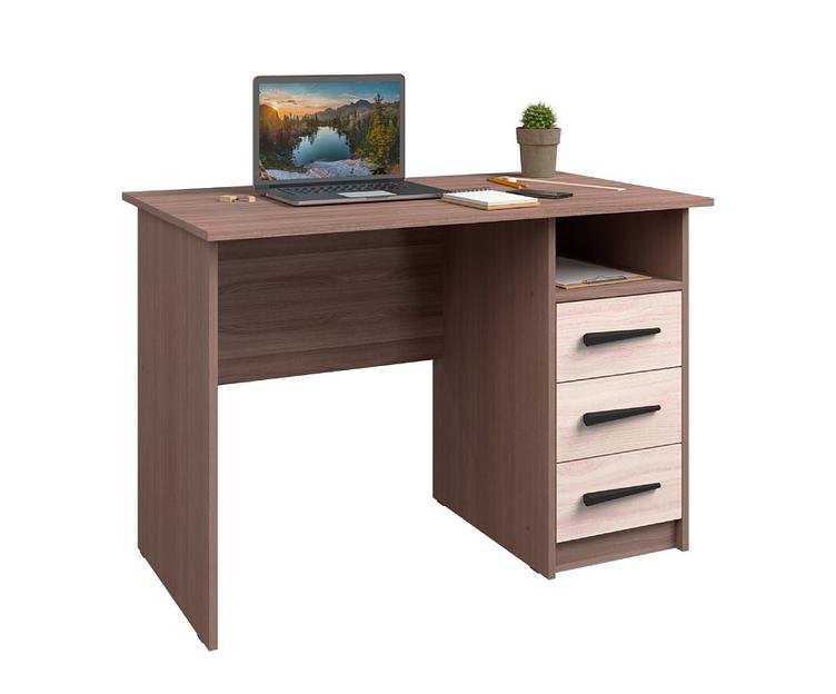 Стол письменный «Оптима» шимо тёмный, шимо светлый, опт фото 1