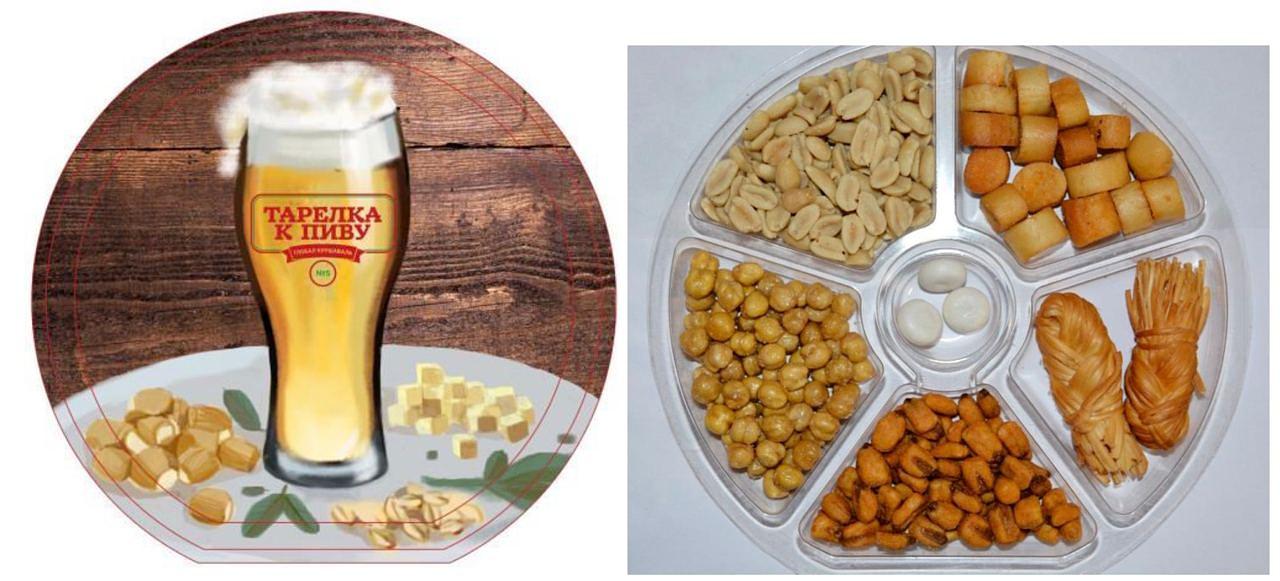 Тарелка к пиву «№ 5 Сырная классическая» фото 1