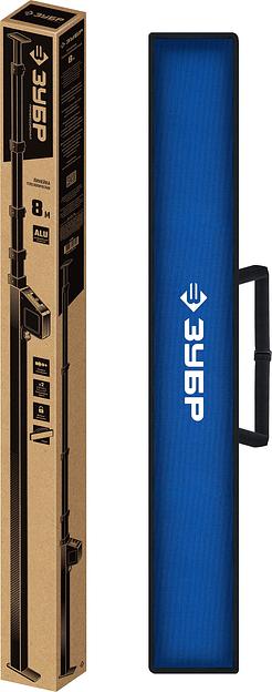 Телескопическая линейка ЗУБР, 8м фото 3