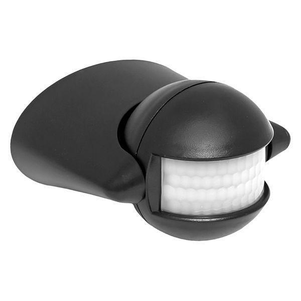 ИК датчик движения наст. 1200Вт 180гр. до 12м IP44 MS-39b черный PROxima фото 1