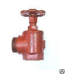 Клапан (вентиль) чугунный пожарный 15кч11р для труб фото 1