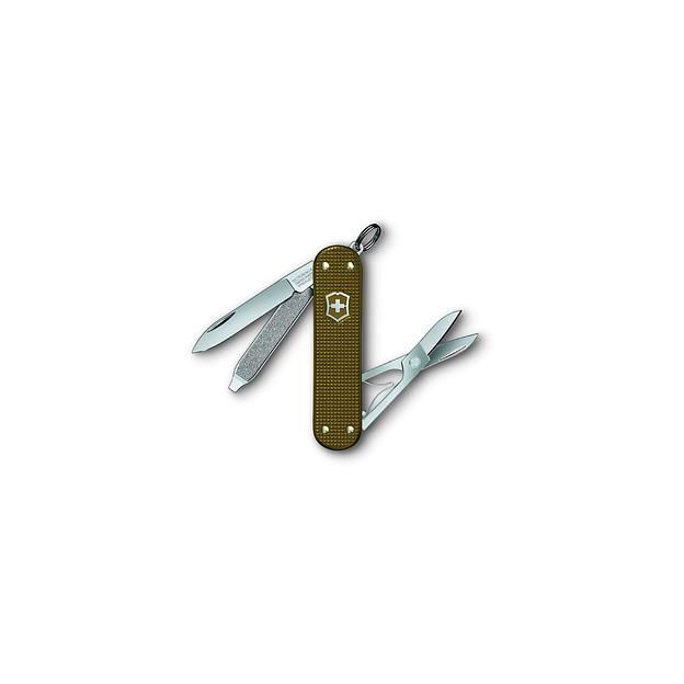 Складной нож Victorinox Classic SD Alox L E 2024, функций: 5, 58мм, коричневый, коробка подарочная [0.6221.l24] фото 1