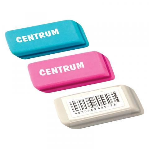 Стирательная резинка 46x20x8мм, синтетический каучук , ассорти, Centrum фото 1