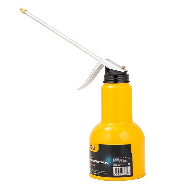 Заправочно-смазочный инструмент Deli Маслёнка стальная Deli DL2404 450мл фото 2