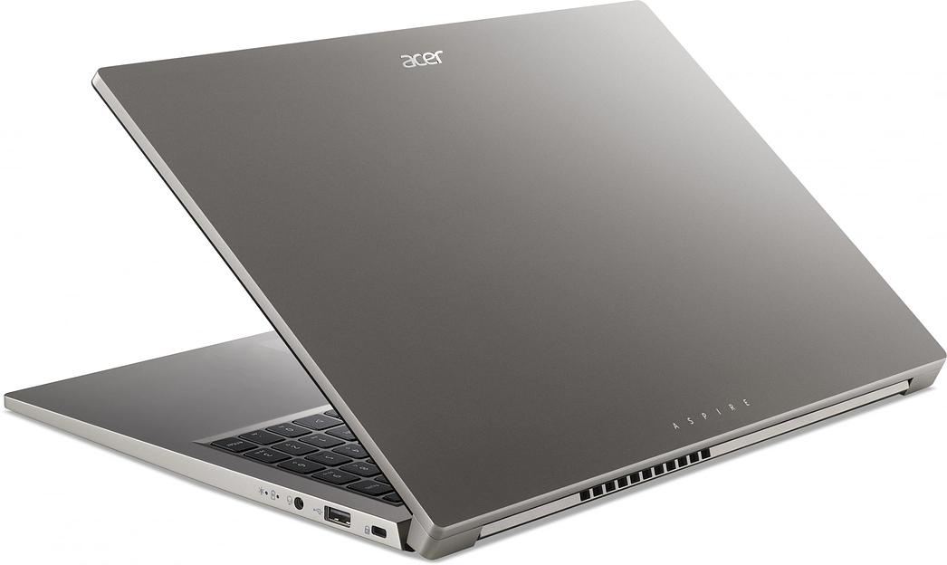 Ноутбук Acer Aspire Lite AL15-33P-C7Z4 Intel Processor N150/8Gb/SSD512Gb/15.6"/IPS/FHD/60Hz/NoOS/Iron (NX.D2FCD.002) фото 4