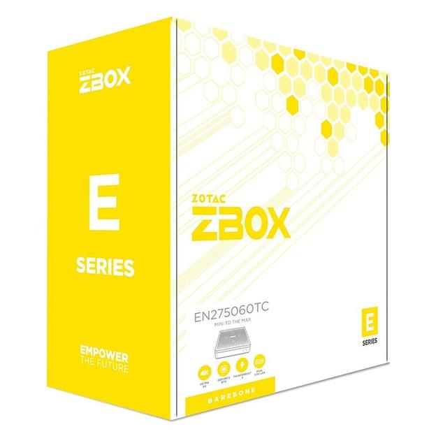 Платформа системного блока с ЦПУ Zotac ZOTAC ZBOX-EN275060TC-BE,Ultra 7 255HX, RTX 5060 Ti LAPTOP,2x DDR5 and M.2 SSD SLOTS,wifi,bt,EU plug DUAL 5G LAN, 2x DP, 1x HDMI фото 8