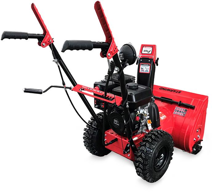 Снегоуборщик бензин. Starwind GST-4356L 7л.с. фото 2