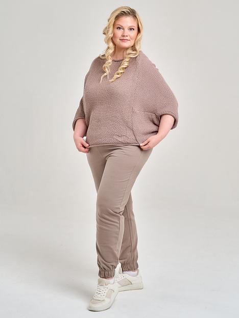 Кардиган Аванта коричневый 44-52, 54-62 ОПТ фото 6