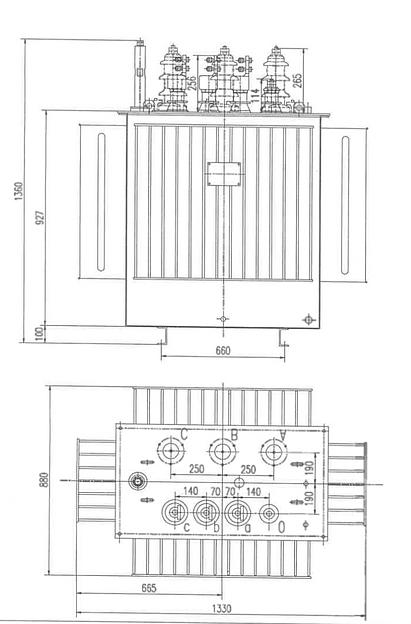 Масляный трансформатор ТМГ-630/10(6)-0,4 кВ ОПТ фото 4