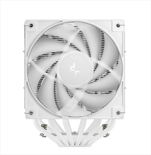Кулер для процессора DEEPCOOL AG620 WH ARGB V2 LGA20XX/1700/1200/115X/AM5/AM4 (9шт/кор, TDP 260W, PWM, ARGB DUAL Fan 120mm, 6 тепл. трубок, белый) RET фото 4