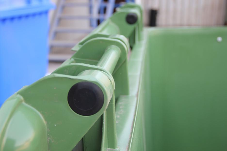 Евроконтейнер Ese 1100 л красный фото 6