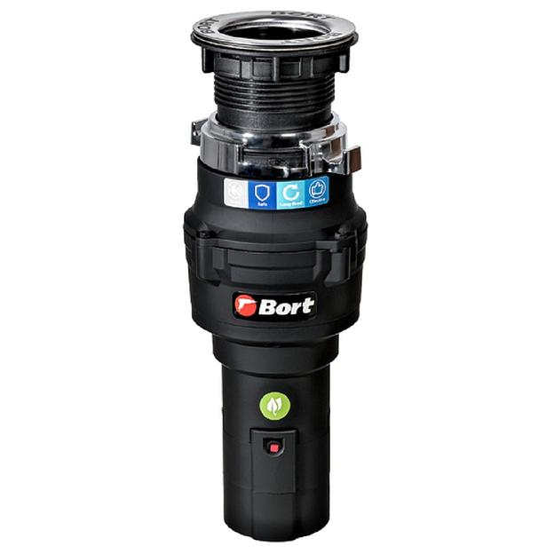 Bort Измельчитель пищевых отходов CAIMAN {375 Вт; 3,2 кг/мин; 3000 об/мин; 860 мл; Металл; набор аксессуаров 4 шт} [93418064] фото 1