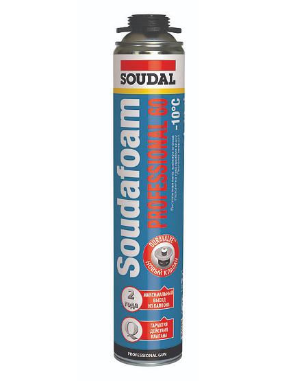 Пена монтажная полиуретановая Soudafoam Professional 60 зимняя 750 мл ОПТ фото 1