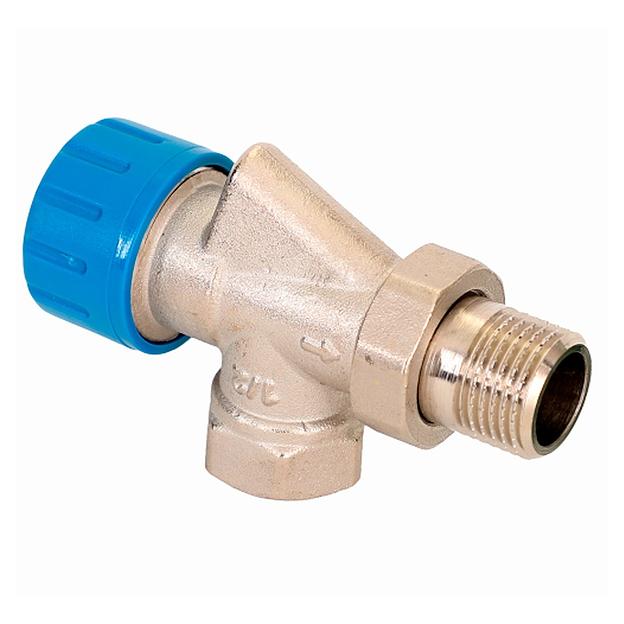 Клапан термостатический MVI осевой с преднастройкой 1/2" (М30х1,5) фото 1