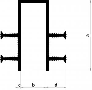 П-образные гидрошпонки Litaproof «UC» для финишной отделки деформационных швов фото 2
