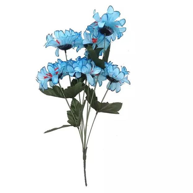 Букет с георгинами 7 голов 42см 373-566 фото 1