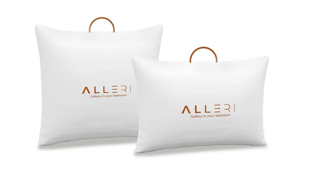 Подушка «Camel gold-line» тик 70×70 ОПТ фото 4