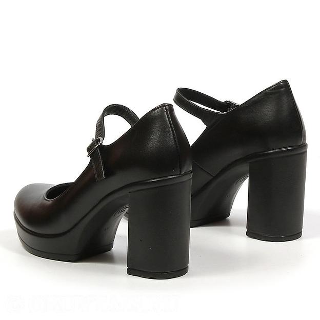 Туфли женские из натуральной кожи р-р.33-34, арт.1486-n ОПТ фото 4