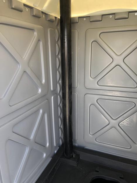 Туалетная пластиковая кабина «Эконом» без бака фото 3