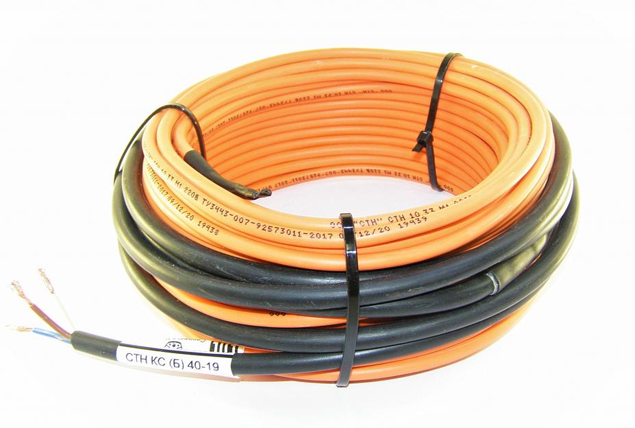 37 метровый греющий кабель для бетона СТН КС (Б) 40R-37 фото 1