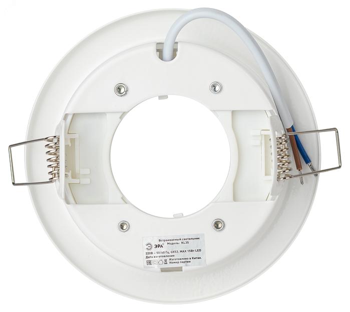 Светильник KL35 WH есо Светильник под лампу Gx53,220V, 13W,белый KL35 WH eco ЭРА Б0041927 фото 4