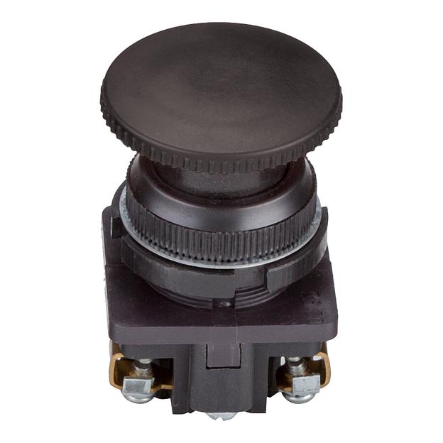 Выключатель кнопочный КЕ 021-У3-исп.2-КЭАЗ черный фото 1