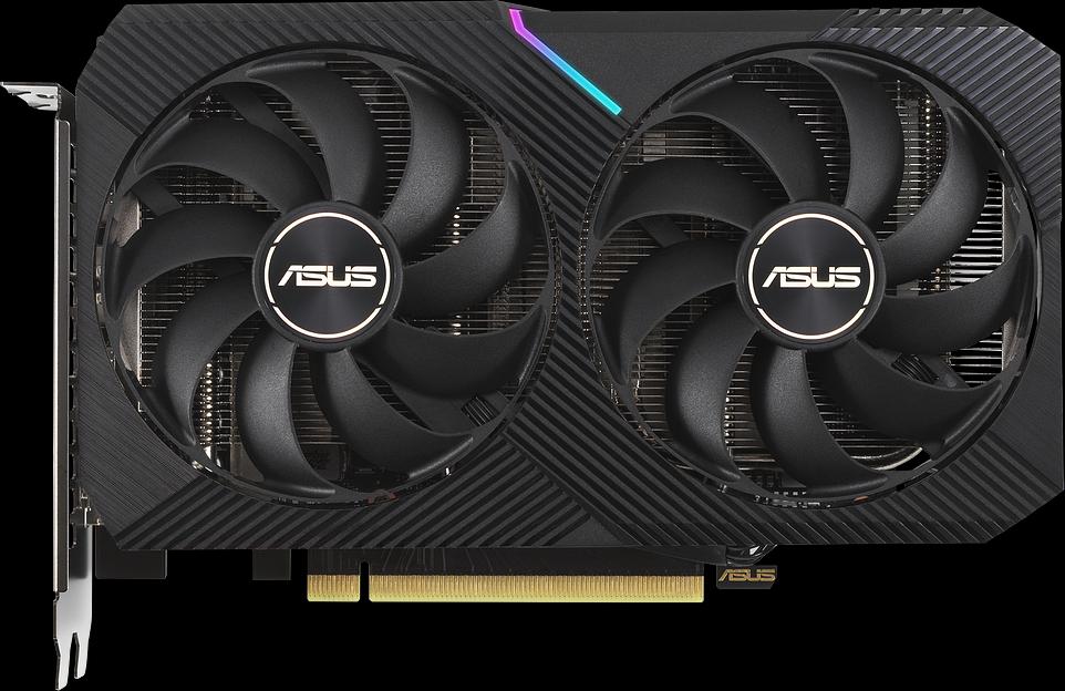 Видеокарта ASUS DUAL-RTX3060-O12G-V2 (90YV0GB2-M0NA10) фото 1