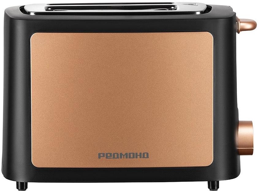 Тостер Редмонд T901 900Вт черный/бронзовый фото 1
