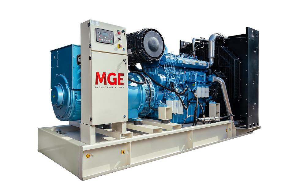 Дизельный генератор MGE MGEP520BN открытого типа ОПТ фото 1