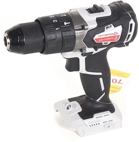 Дрель-шуруповерт Интерскол ДАУ-13/36В 70 аккум. патрон:быстрозажимной (813.0.0.70) фото 5
