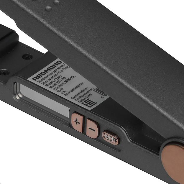Выпрямитель Редмонд HS1718 60Вт серый макс.темп.:230С покрытие:керамическое фото 5