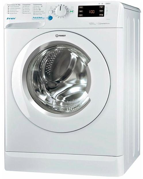 Стиральная машина Indesit BWE 81282 L класс: A загр.фронтальная макс.:8кг белый инвертер фото 1