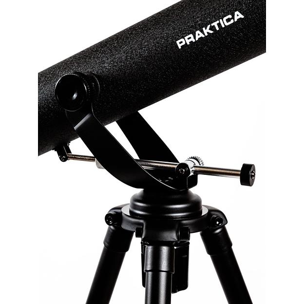 Praktica Телескоп Antares 70/700AZ, искатель red dot, адаптер для смартфона,стальная тренога, черный > фото 7
