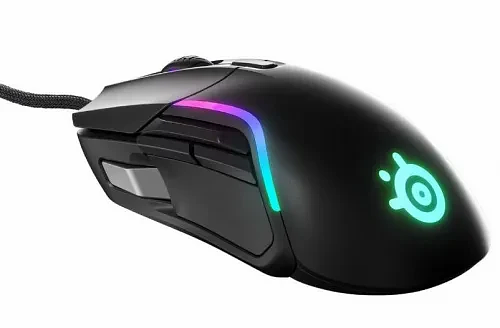 Мышь игровая SteelSeries Rival 5 62551 черный фото 1