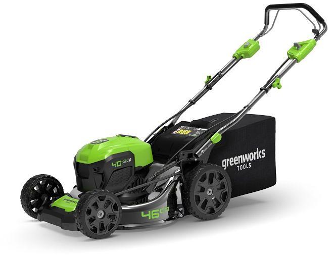 Газонокосилка роторная Greenworks GD40LM46SPK4 (2506807UB) фото 3
