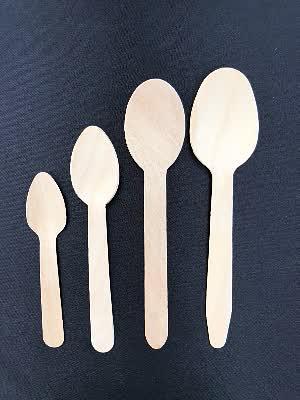 Ложка круглая одноразовая 160 мм ОПТ фото 7