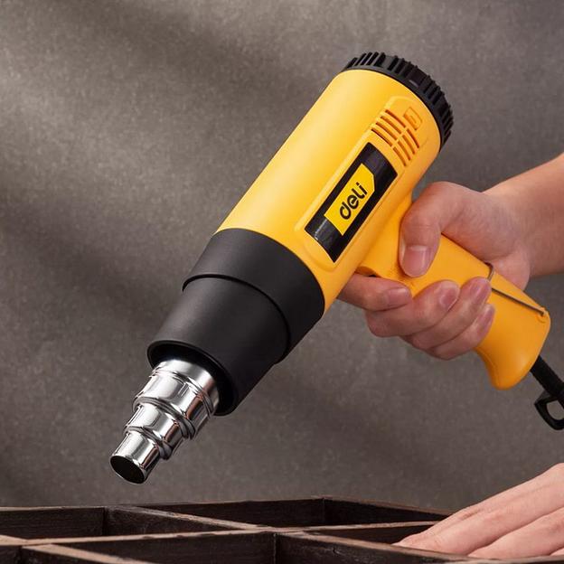 Фен технический Deli DL5200 (1600Вт, рабочая температура 400/590 град.) фото 10