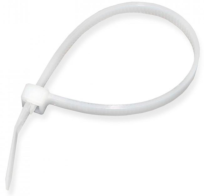 Hyperline GTR-200STC Стяжка нейлоновая открывающаяся, безгалогенная (halogen free), 200x4.8мм (100 шт) фото 1