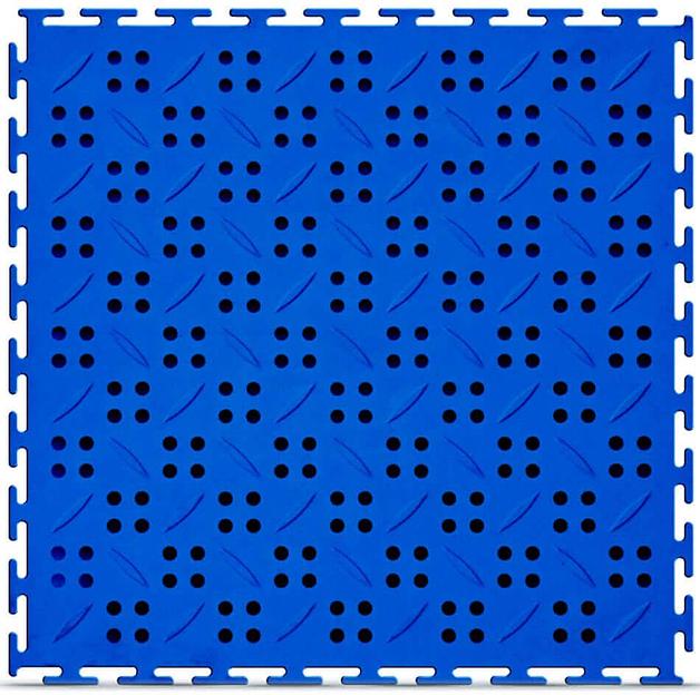 Canal – дренажное прочное покрытие, Цвет Голубой RAL 5012, Толщина модуля 12 мм. фото 1