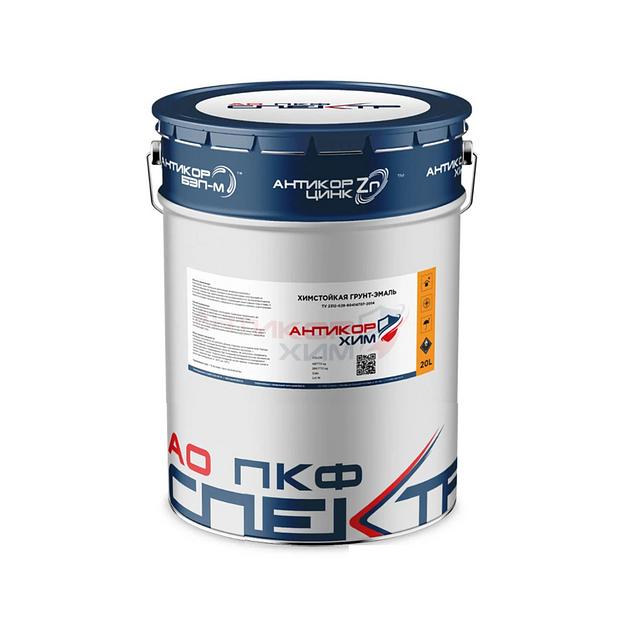 «АнтикорХим» химстойкая грунт-эмаль на основе модифицированной эпоксидной cмолы ОПТ фото 1
