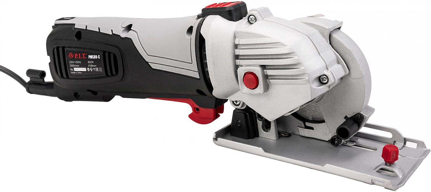Циркулярная пила (дисковая) P.I.T. PMS89-C 600Вт (ручная) фото 2