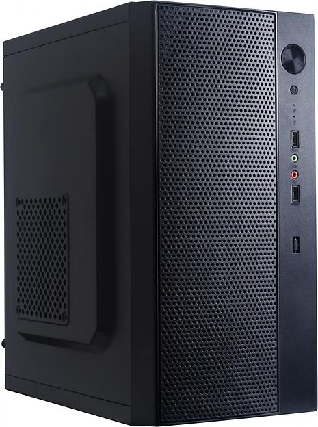 Корпус Accord ENTRY ACC-242B черный без БП mATX 2xUSB2.0 audio фото 1