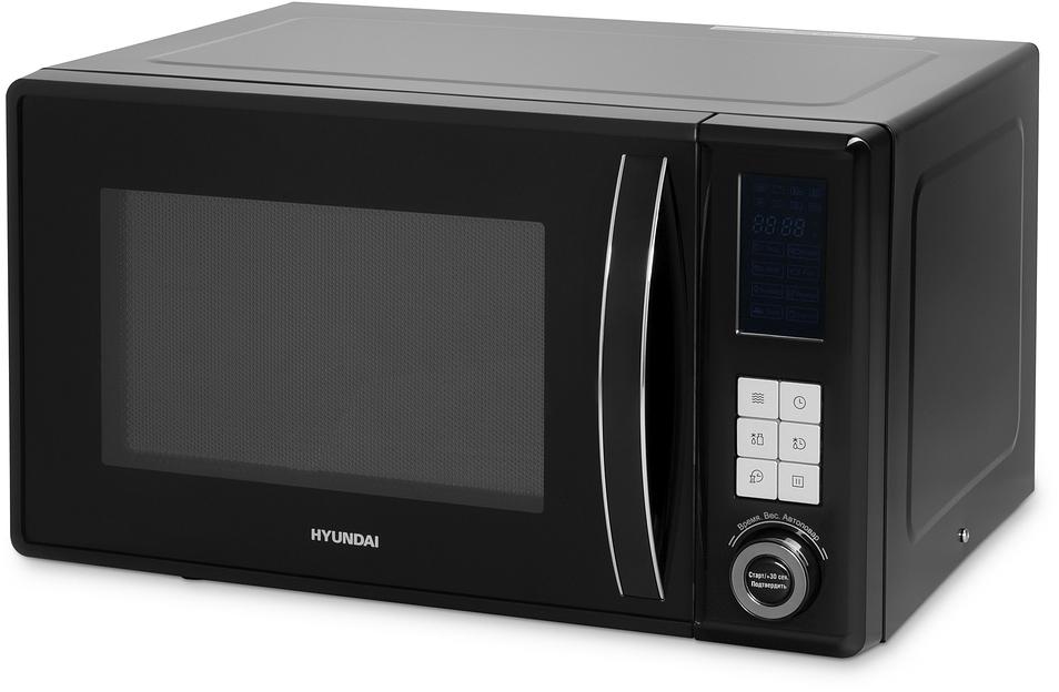 Микроволновая Печь Hyundai HYM-D3009 23л. 800Вт нержавеющая сталь фото 2