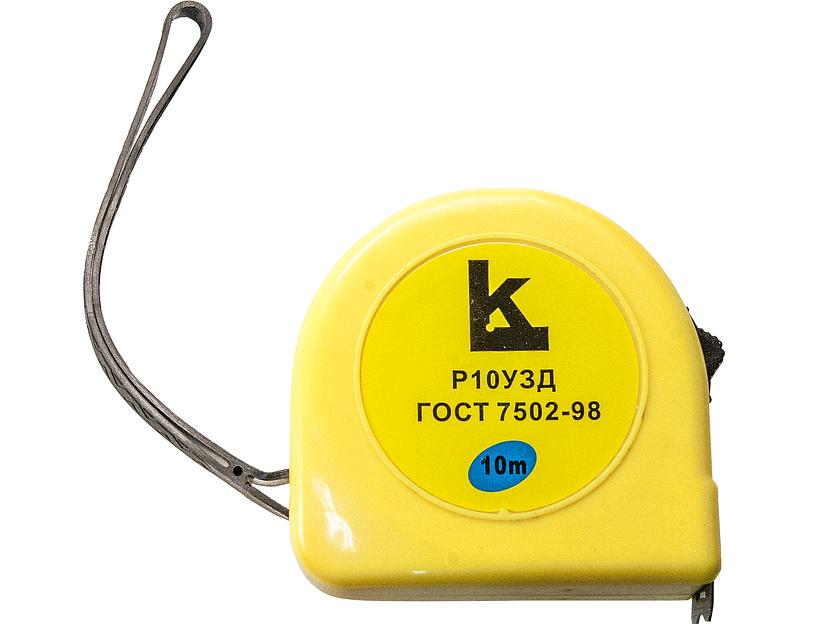 Рулетка  10м с держателем кл.3 Р10УЗД КЛБ с поверкой фото 1