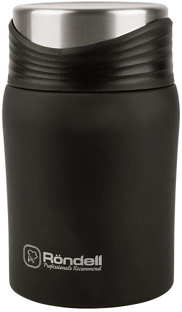 Термос для еды Rondell Walzer RDS-1303 0.7л. черный картонная коробка фото 1