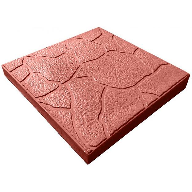 Плитка Тучка красная 300×300×30, 11 шт/м² опт фото 1