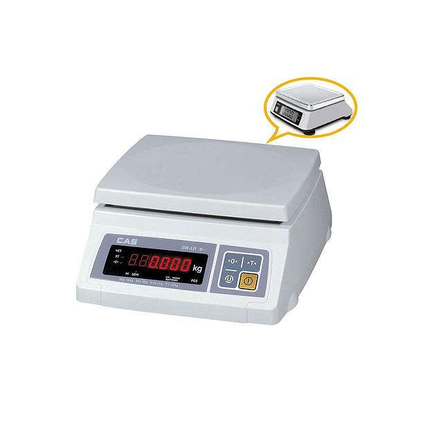 Весы электронные порционные CAS SW II-2 2 дисплея фото 1